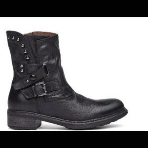 New $249  NEROGIARDINI Studded Moto Boot 10